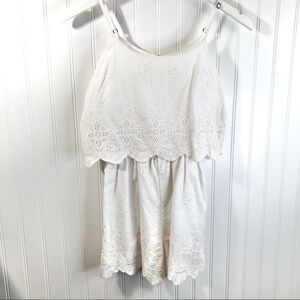 Xhilaration Juniors Eyelet Romper XS